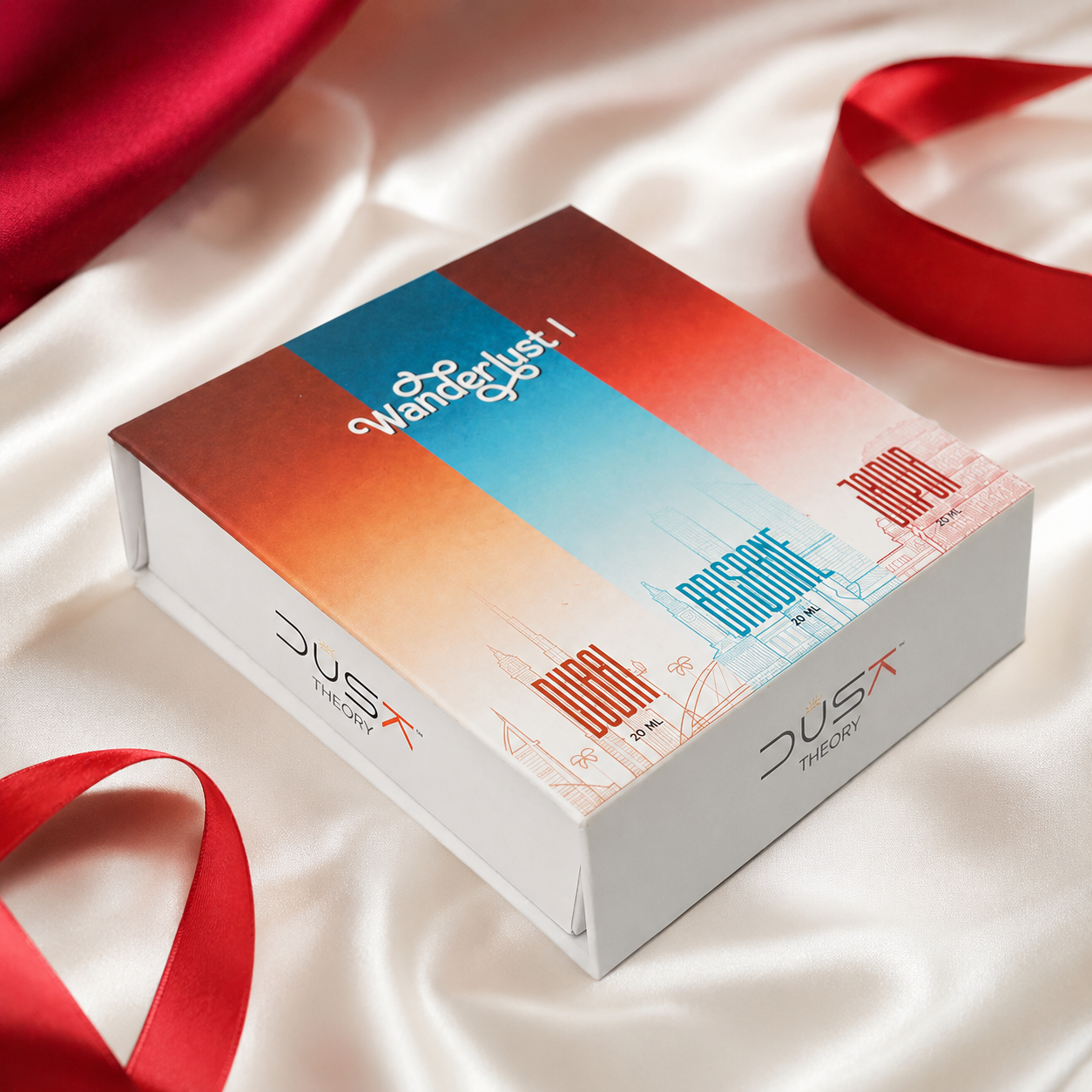 Wanderlust 2 – Chicago · Paris · Singapore (20 ml each)