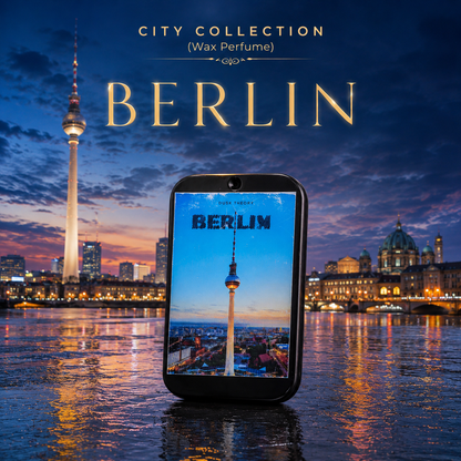 Berlin – Solid Wax Perfume – 10g – Unisex