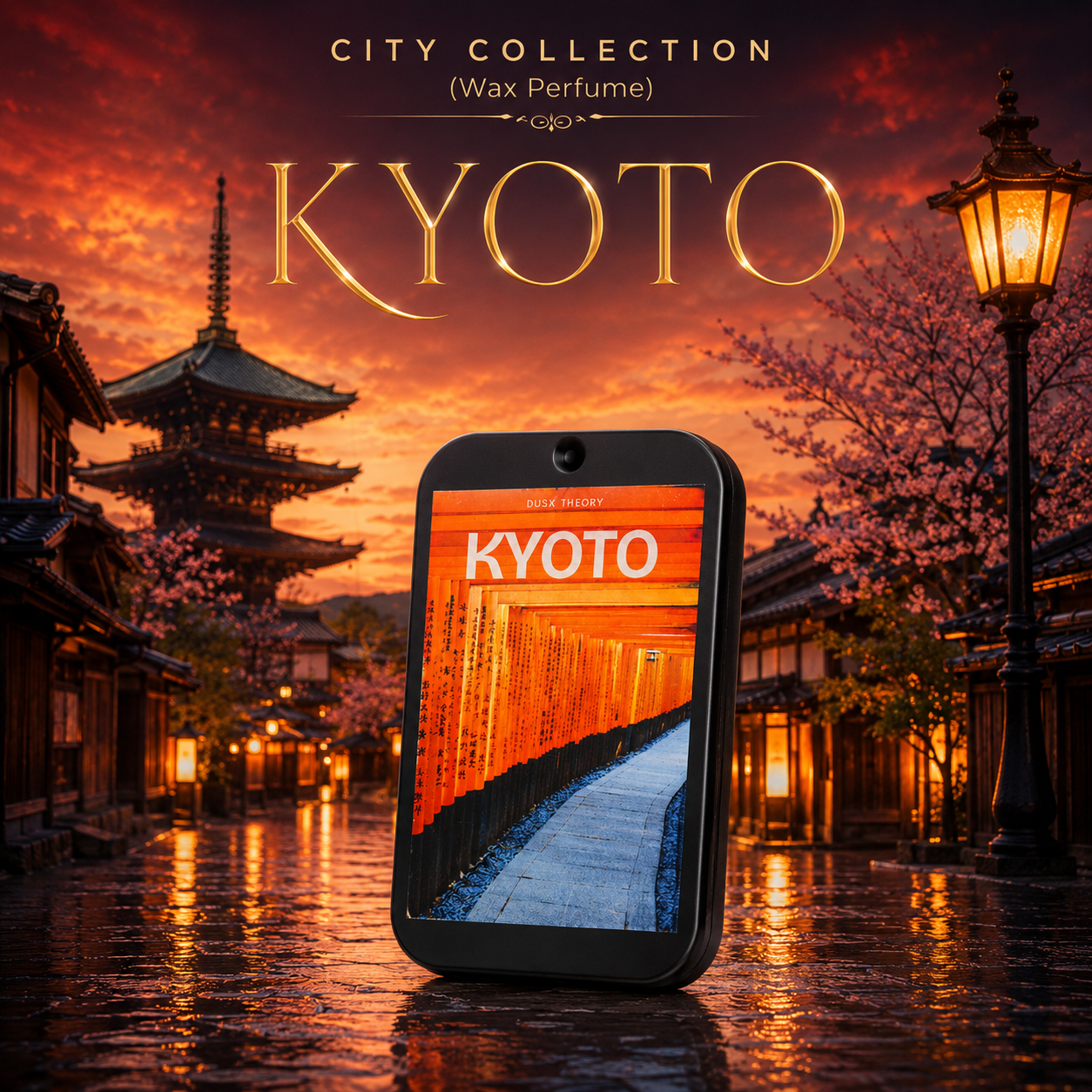 Kyoto – Solid Wax Perfume – 10g – Unisex