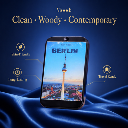 Berlin – Solid Wax Perfume – 10g – Unisex