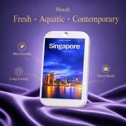 Singapore – Solid Wax Perfume – 10g – Unisex