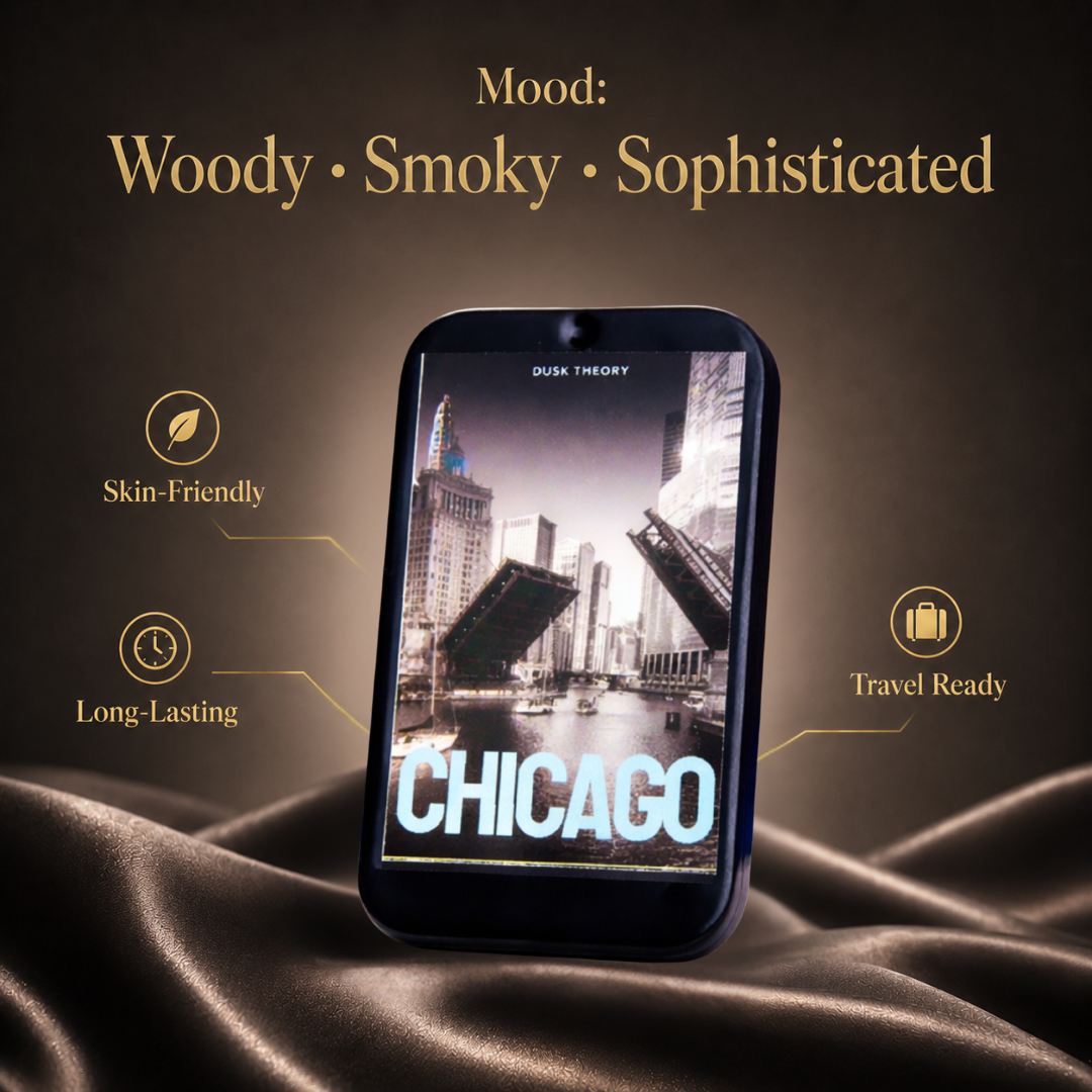 Chicago – Solid Wax Perfume – 10g – Unisex