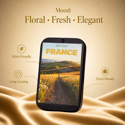 France – Solid Wax Perfume – 10g – Unisex