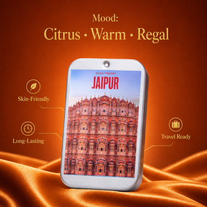 Jaipur – Solid Wax Perfume – 10g – Unisex